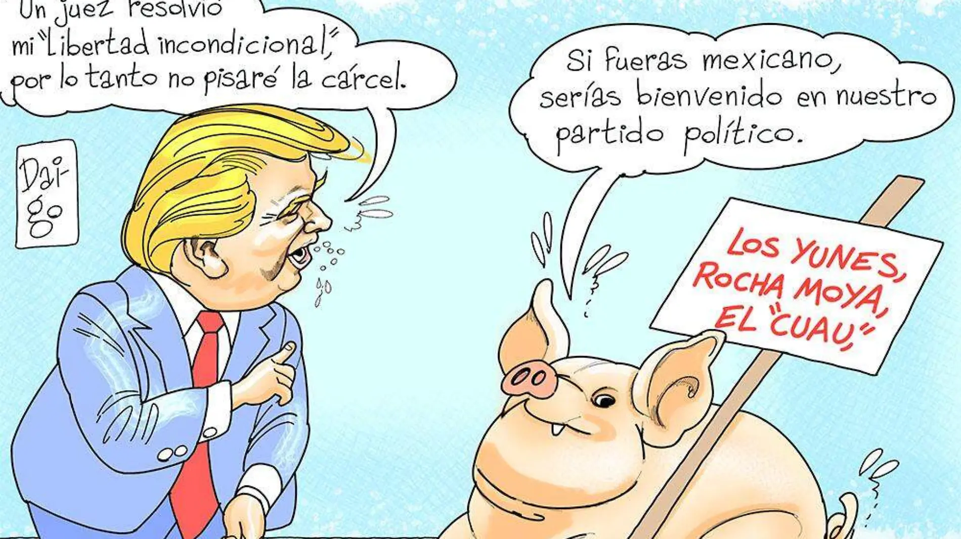 Trump, corrupto y criminal 